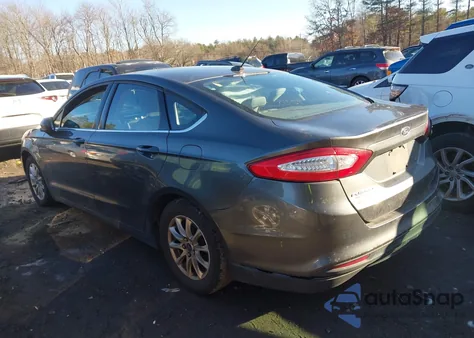 2015 Ford Fusion S from USA, damaged, VIN 1FA6P0G74F5130289